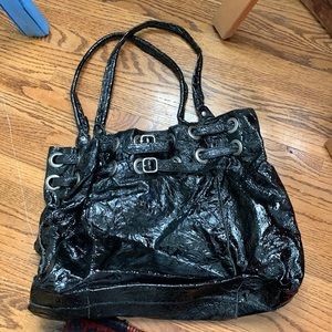 Rosanna Nichole Patent leather tote bag